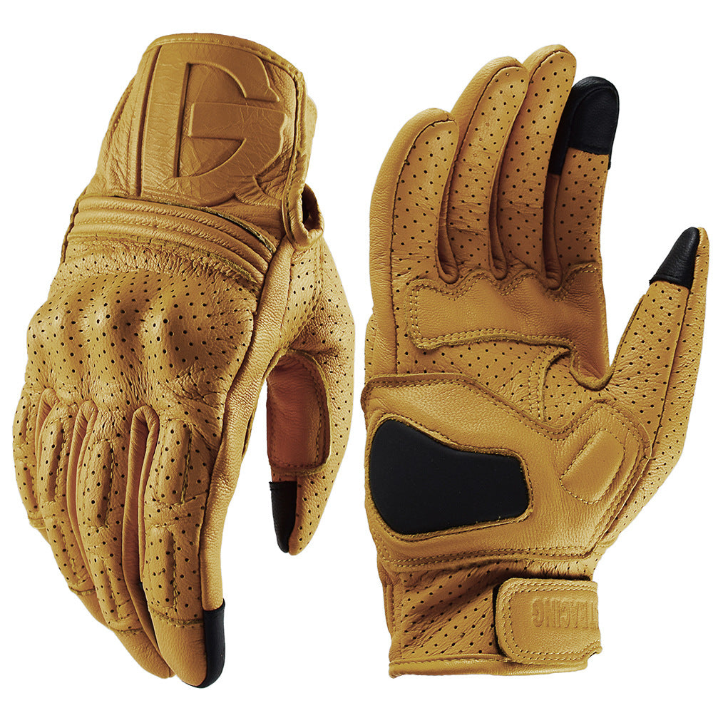 Motorbike Gloves — Warm, Breathable, Touchscreen