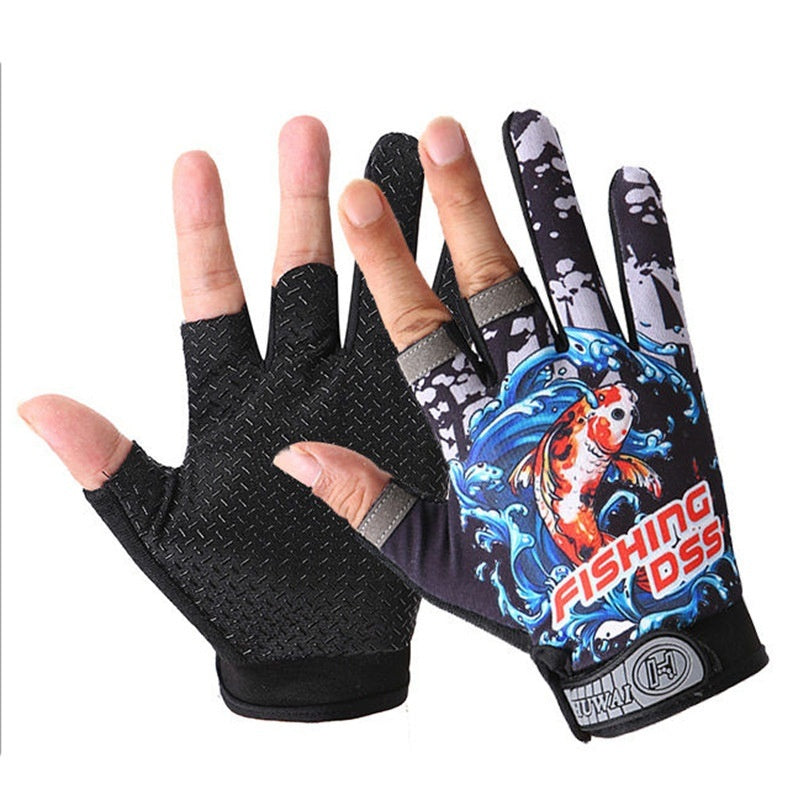 Sun-Protection Cycling Gloves — Windproof, Fishing & Riding