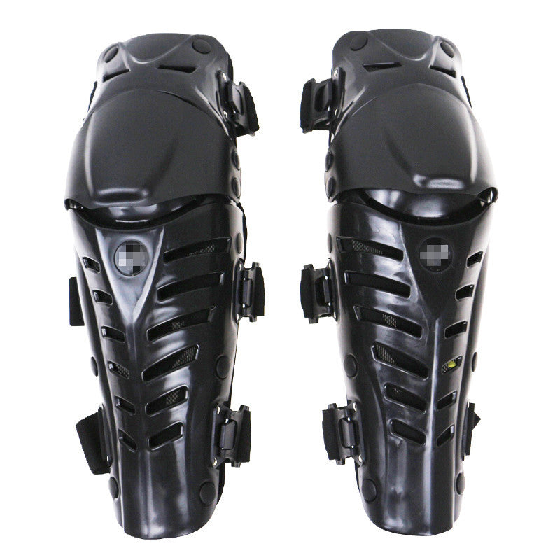 Motorcycle Knee Pads — PE Shell, Off-Road Protection
