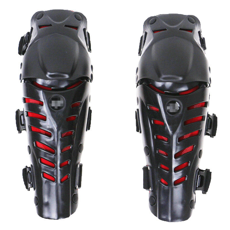Motorcycle Knee Pads — PE Shell, Off-Road Protection