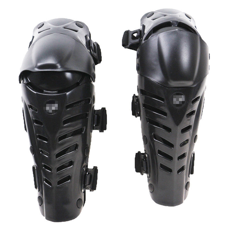 Motorcycle Knee Pads — PE Shell, Off-Road Protection