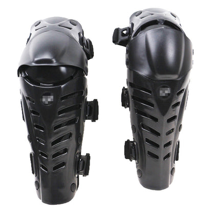 Motorcycle Knee Pads — PE Shell, Off-Road Protection