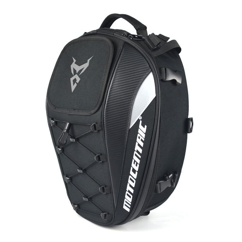 Motorcycle Travel Backpack — Helmet Carrier, 35L