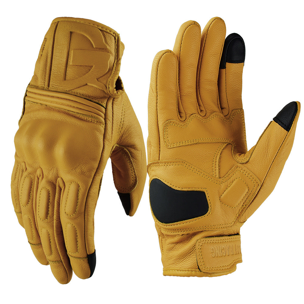 Motorbike Gloves — Warm, Breathable, Touchscreen