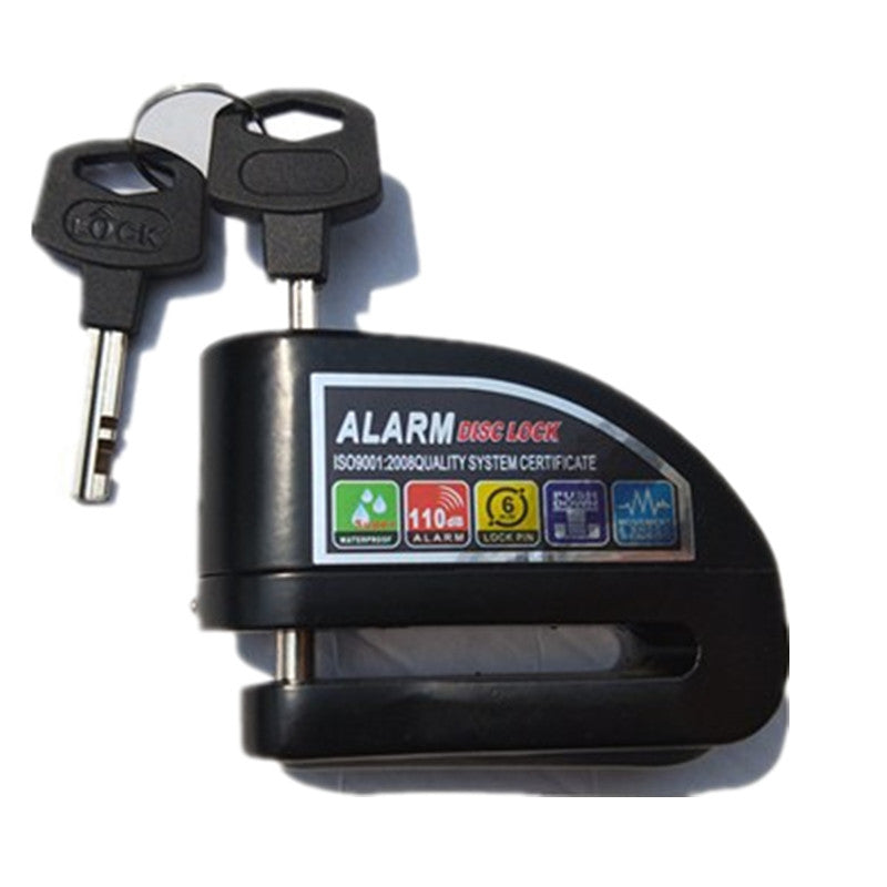 Motorcycle Disc Brake Lock — Alarm, Anti-Theft Alloy