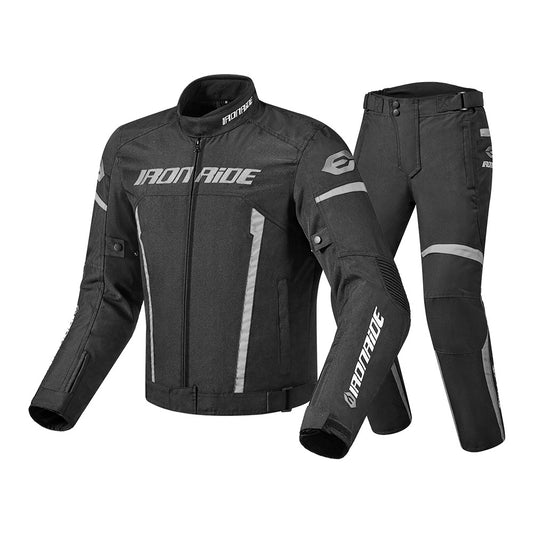 Motorcycle Jersey & Pants Set — Rainproof Riding Suit