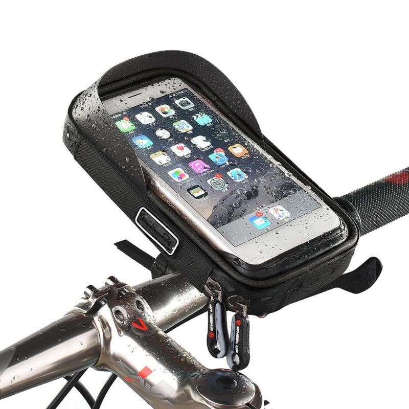Waterproof Phone Mount Pouch — Fits 6" Touchscreens