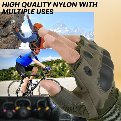 Non-Slip Knuckle Motorcycle Gloves