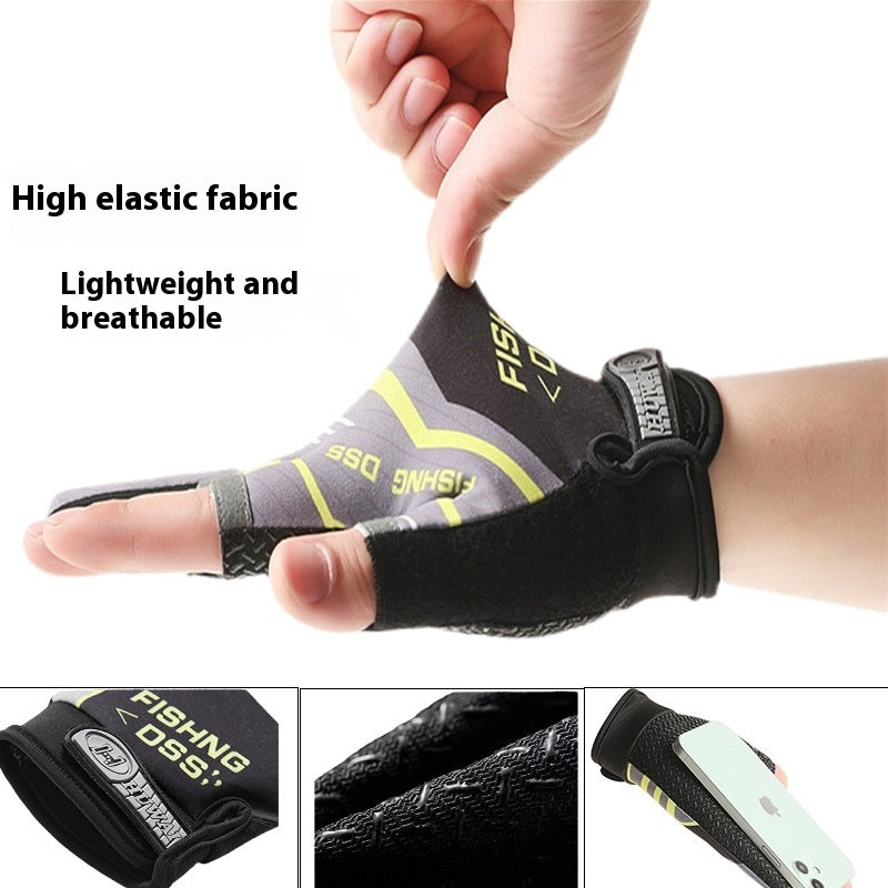Sun-Protection Cycling Gloves — Windproof, Fishing & Riding