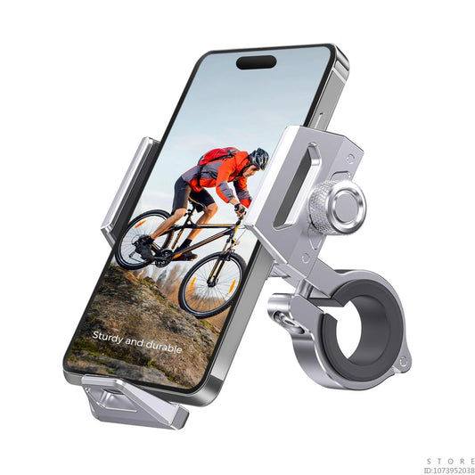 Aluminum Phone Mount — Handlebar Bike & Motorcycle