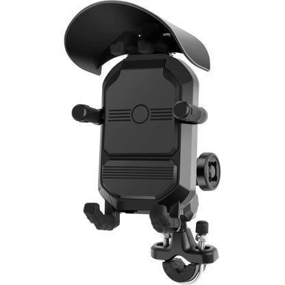 Motorcycle Phone Mount — 1s Quick-Release, Anti-Vibration