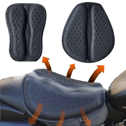 Honeycomb Gel Seat Cushion — Foldable, Breathable Pad