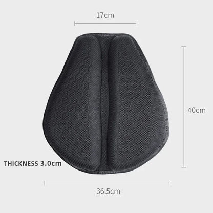 Honeycomb Gel Seat Cushion — Foldable, Breathable Pad