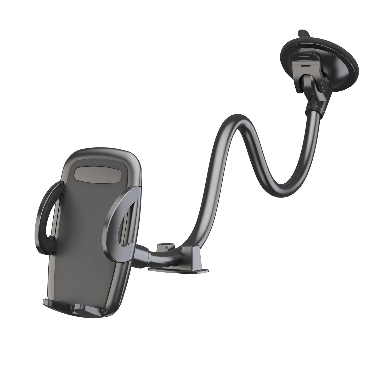Gooseneck Phone Mount — 11.8" Anti-Shake, Car & Truck