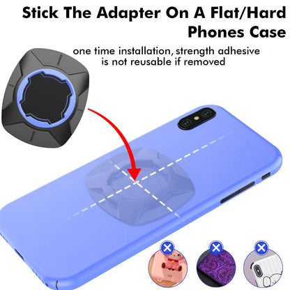 Anti-Shake Phone Mount — Quick-Release Bike Holder