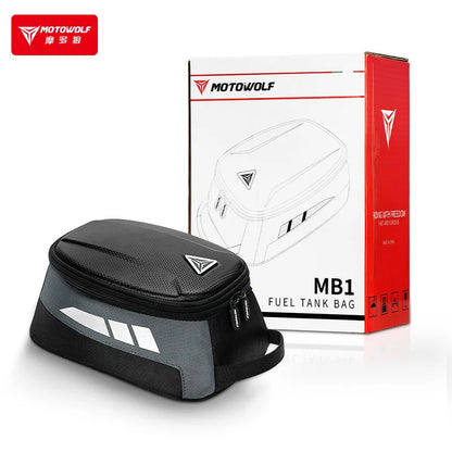 Retro Magnetic Fuel Tank Bag 4.5L — Waterproof Racing
