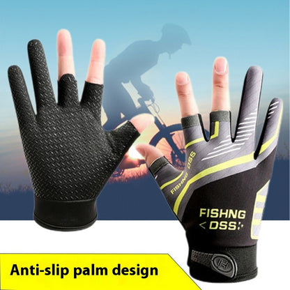 Sun-Protection Cycling Gloves — Windproof, Fishing & Riding