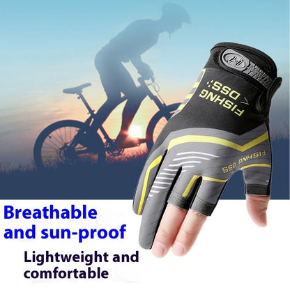 Sun-Protection Cycling Gloves — Windproof, Fishing & Riding